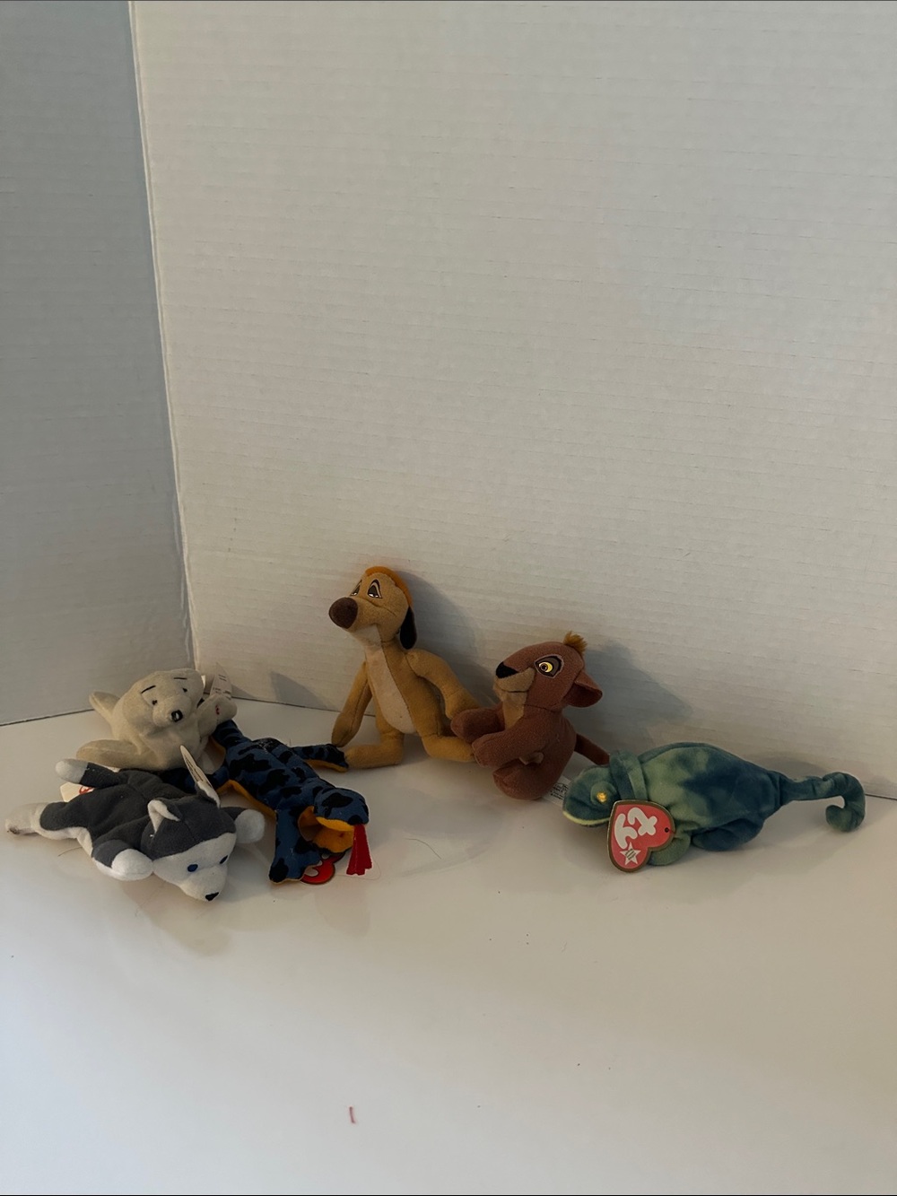 Assorted Mini Plush Beanie Babies Lot - Multicolor